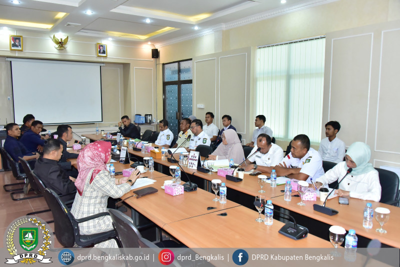 Raker Bapemperda DPRD Bengkalis Bahas Propemperda Tahun 2026