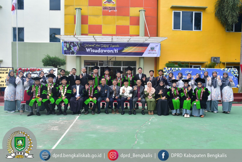 Ketua DPRD Bengkalis Septian: Selamat untuk 93 Lulusan ITMG Tahun Akademik 2024/2025