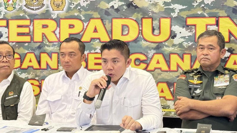 Seskab Teddy: Jalur Darat Medan-Aceh Tamiang Kembali Tersambung
