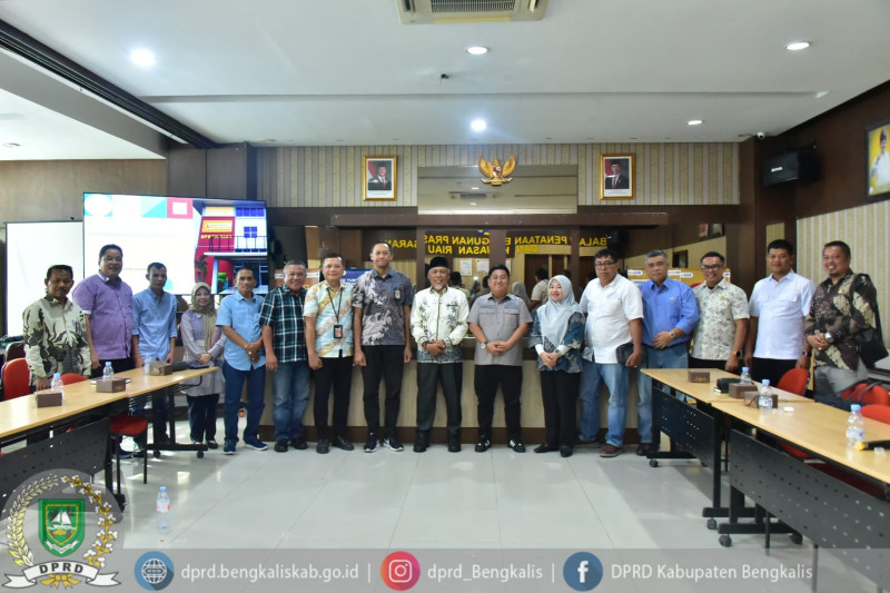 Komisi II DPRD Bengkalis Audiensi BPBPK Riau