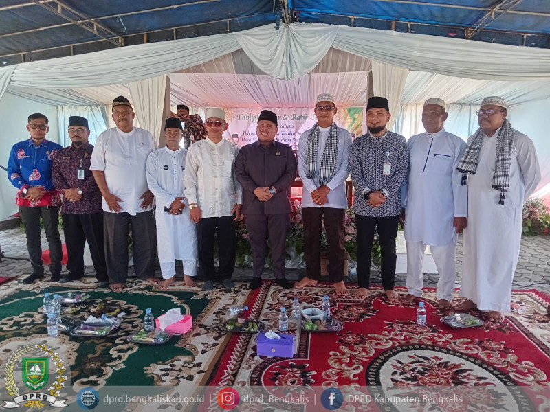 Wakil Ketua DPRD M. Arsya Fadilah Hadiri Haul Syekh Abdul Wahap Rokan ke - 102