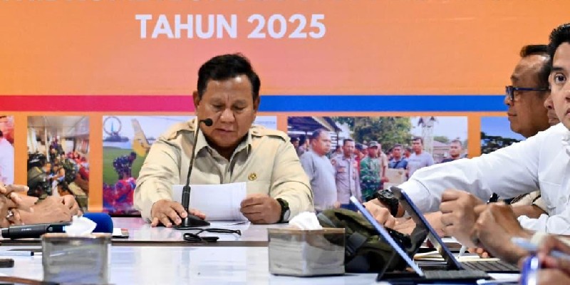Saat Mendagri Minta Anggaran Bencana, Presiden Prabowo Tambahkan Untuk Provinsi Rp20 M dan Kabupaten Rp4 M
