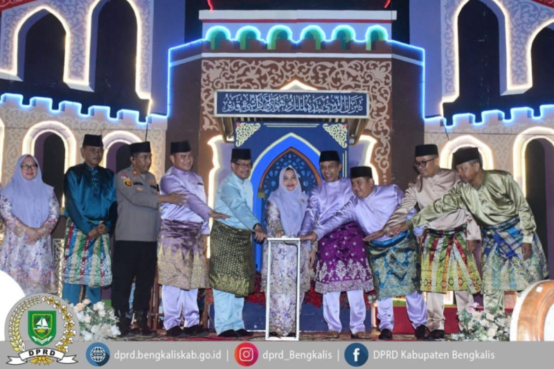 DPRD Bengkalis Hadiri MTQ ke-XXX Kecamatan Bantan