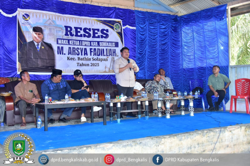 M. Arsya Fadillah Reses di Bathin Solapan: Prioritas Pembangunan 2026
