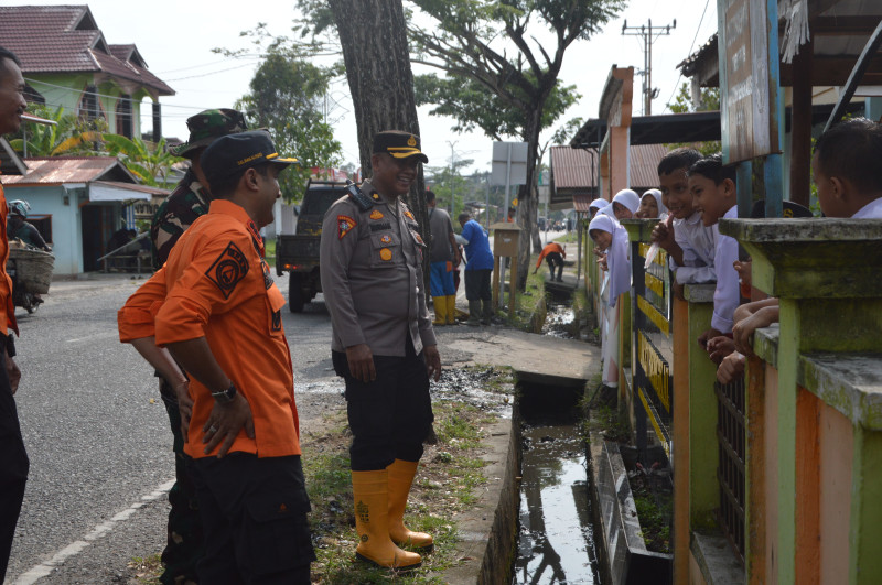 BPBD Bengkalis Perkuat Mitigasi Banjir Di Desa Air Putih