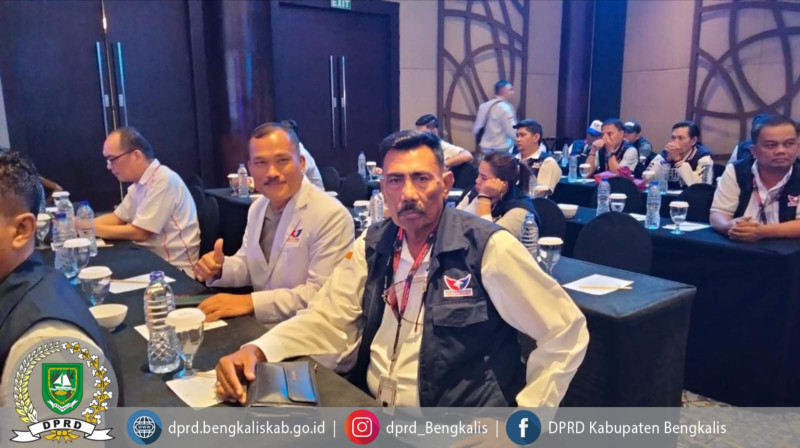 Fraksi Perindo DPRD Bengkalis Ikuti Bimtek dan Rakernas HUT Ke-11 Partai Perindo