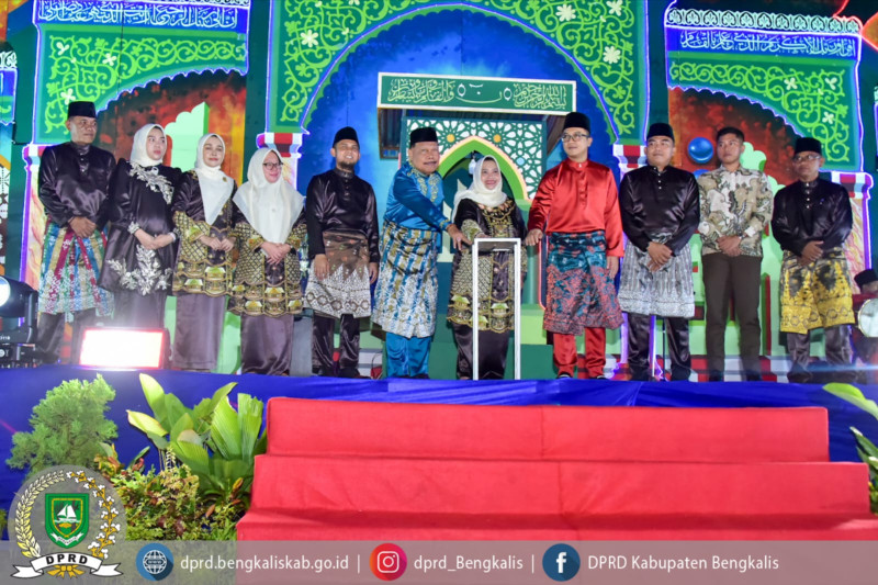 Anggota DPRD Bengkalis Hadiri MTQ ke - 57 Tingkat Kecamatan Bengkalis
