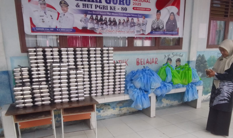 SPPG Sungai Alam Tetap Salurkan MBG Ke Siswa Meski Libur Besok, Menunya Ada yang Basah dan Kering