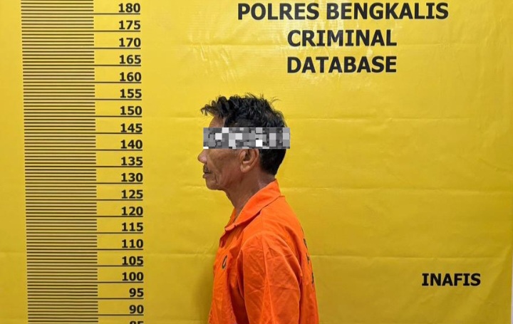 Kakek Tua di Bengkalis Diamankan Polisi Usai Laporan Rudapaksa Anak Di Bawah Umur