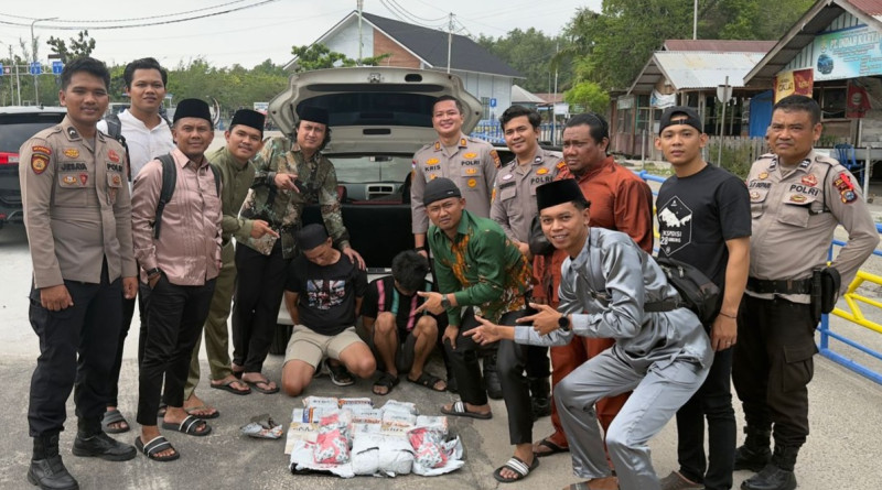 Jaringan Internasional Narkotika Etomidate Ditangkap. 373 Cartridge dan 13 Kg Sabu Diamankan dari 2 Tersangka di Roro Bengkalis