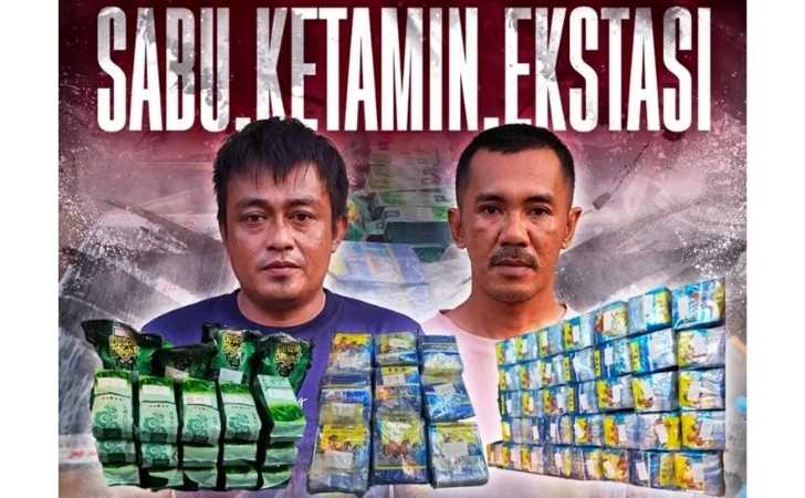 2 Kurir Jemput Narkoba dari Malaysia Ditangkap di Bengkalis