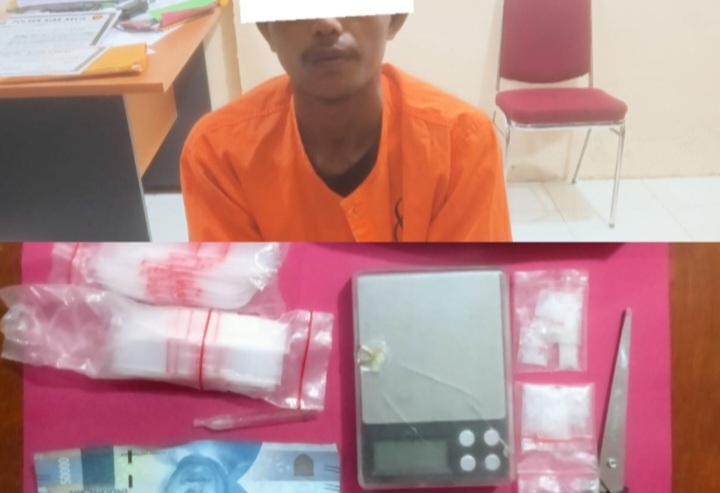 Pria Ini Ditangkap Usai Warga Lapor Kapolres Bengkalis Via WhatApp