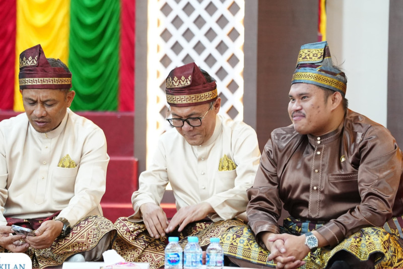 Perkuat Pelestarian Budaya Melayu, Ketua DPRD Bengkalis Apresiasi Kenduri Adat Hari Jadi ke-514