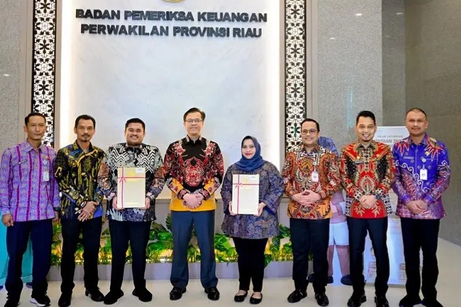 13 Tahun Berturut turut, Pemkab Bengkalis Pertahankan Opini WTP